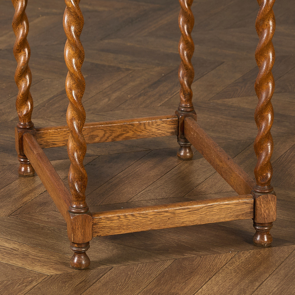 英国 クラシック バーリーシュガーツイスト サイドテーブル #97351