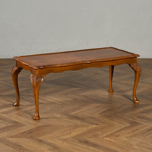 英国 クラシック イチイ材 センターテーブル