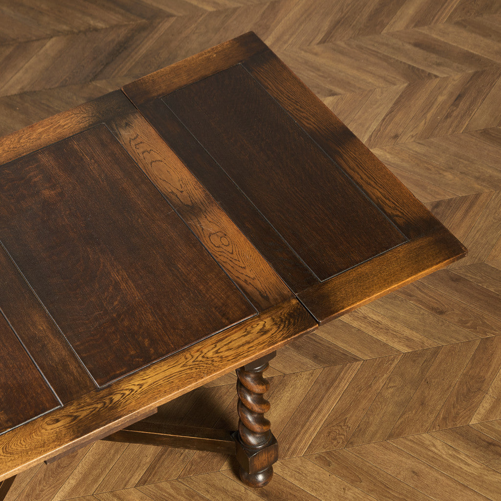 英国 クラシック ドローリーフ ダイニングテーブル