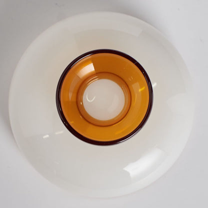 SNOW BOWL / White × Amber Rim