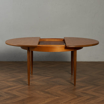 エクステンション ラウンド ダイニングテーブル