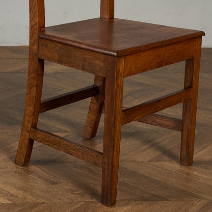 英国 アンティーク チャーチチェア