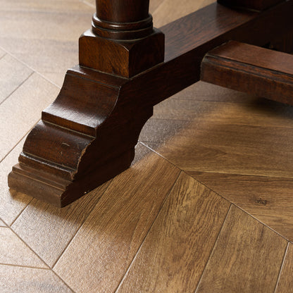 英国 クラシック ドローリーフ ロング ダイニングテーブル