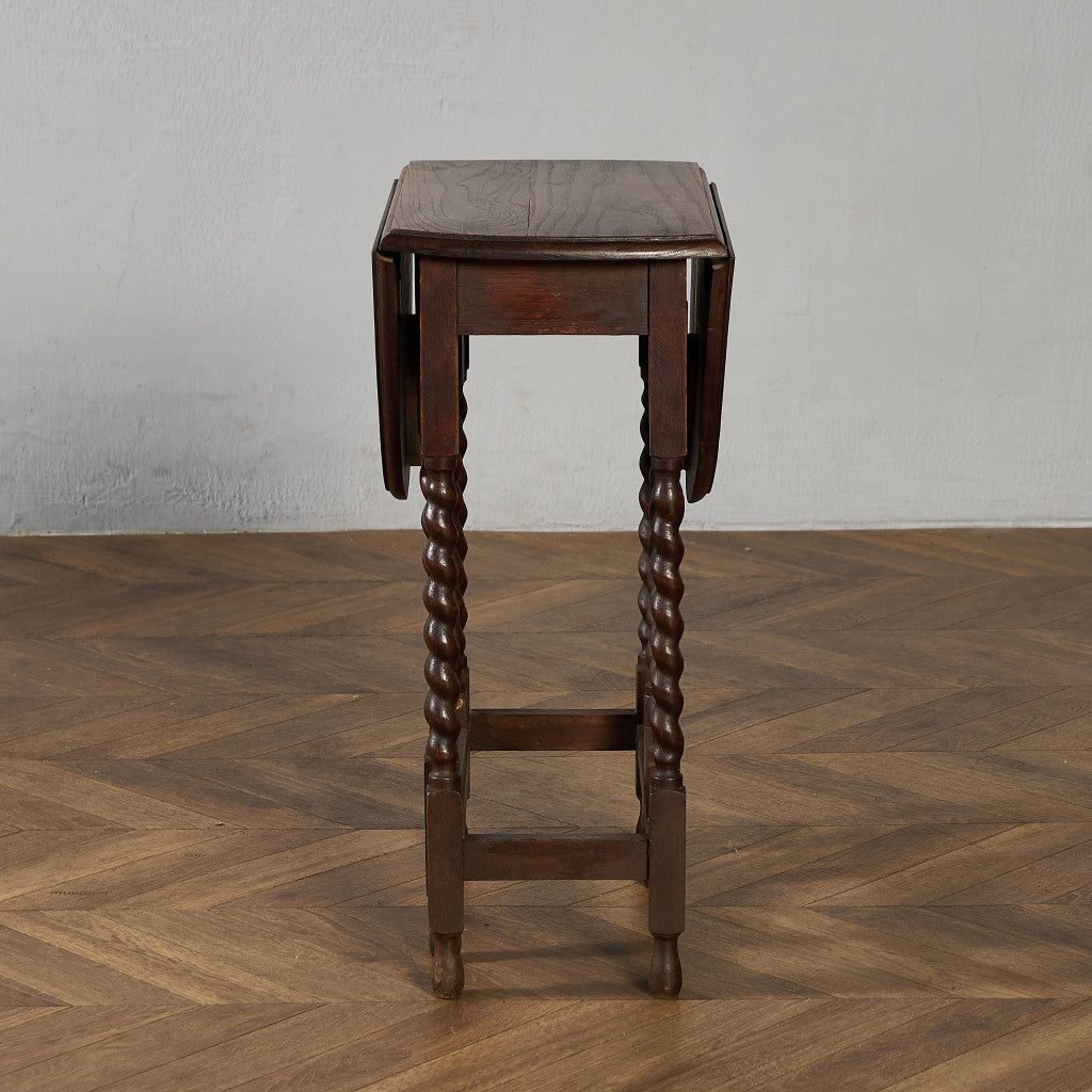 英国 クラシック ドロップリーフ ゲートレッグテーブル #97309