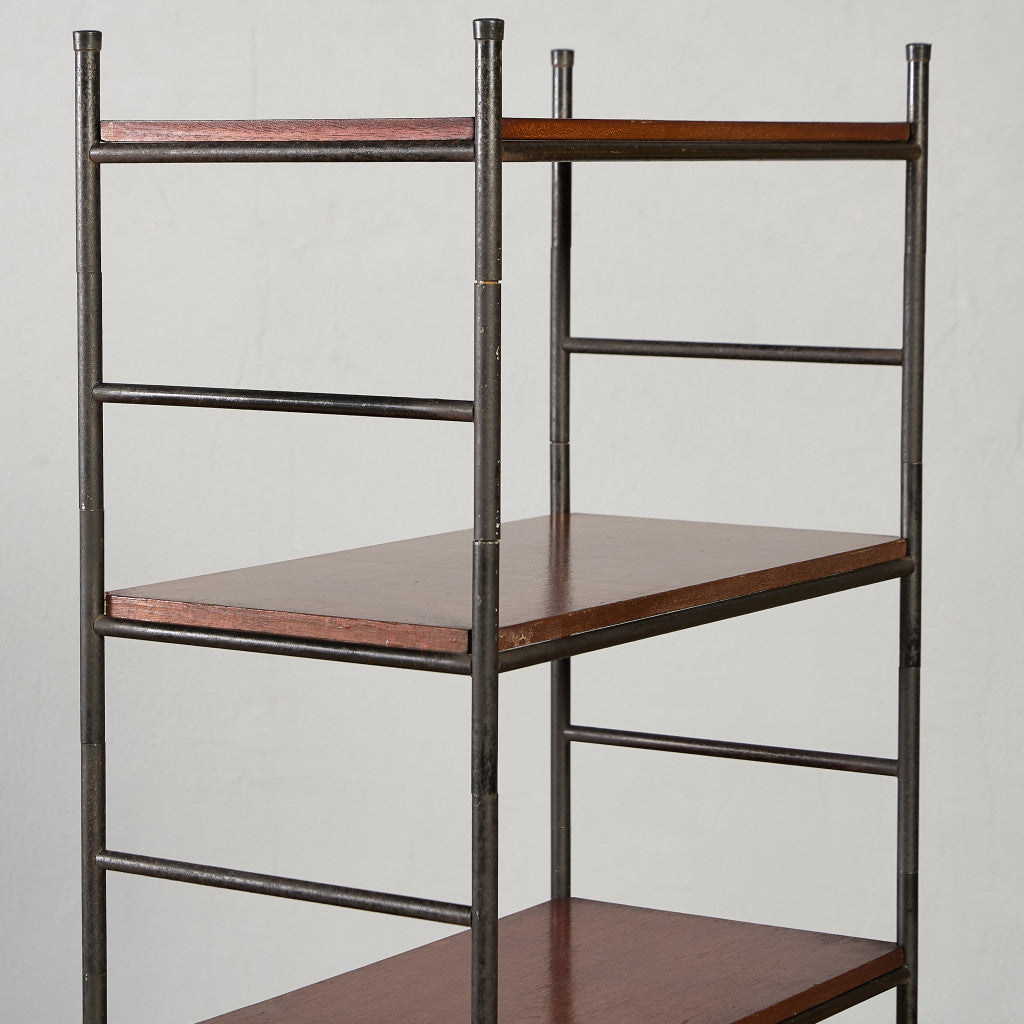 英国製 インダストリアル オープン シェルフ