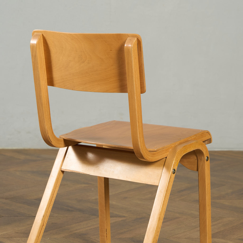 ヴィンテージ スタッキング スクールチェア