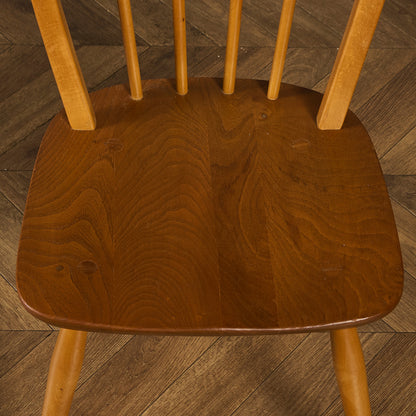 アーコール ERCOL ヴィンテージ 4本 スポーク フープバックチェア ラウンドゴールドラベル #89772