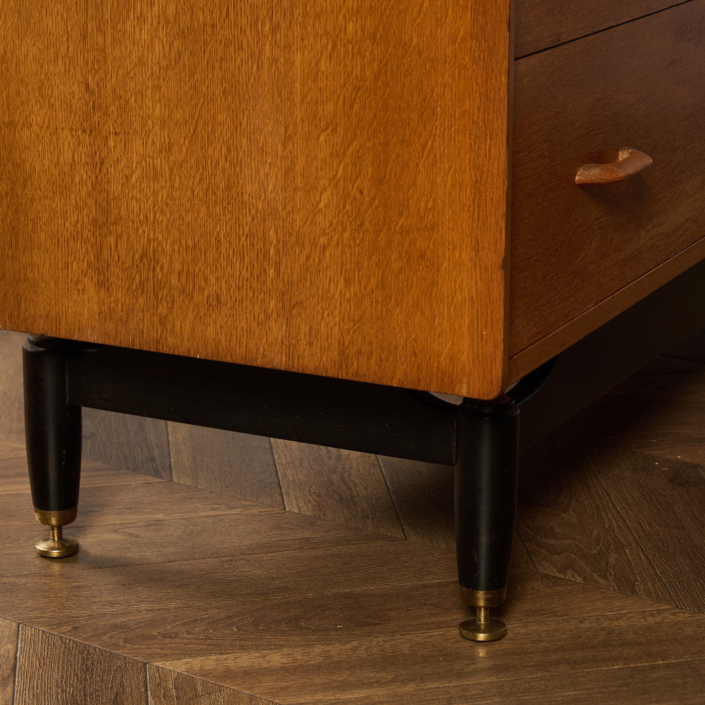 Chinese white ドロワー チェスト (B897)