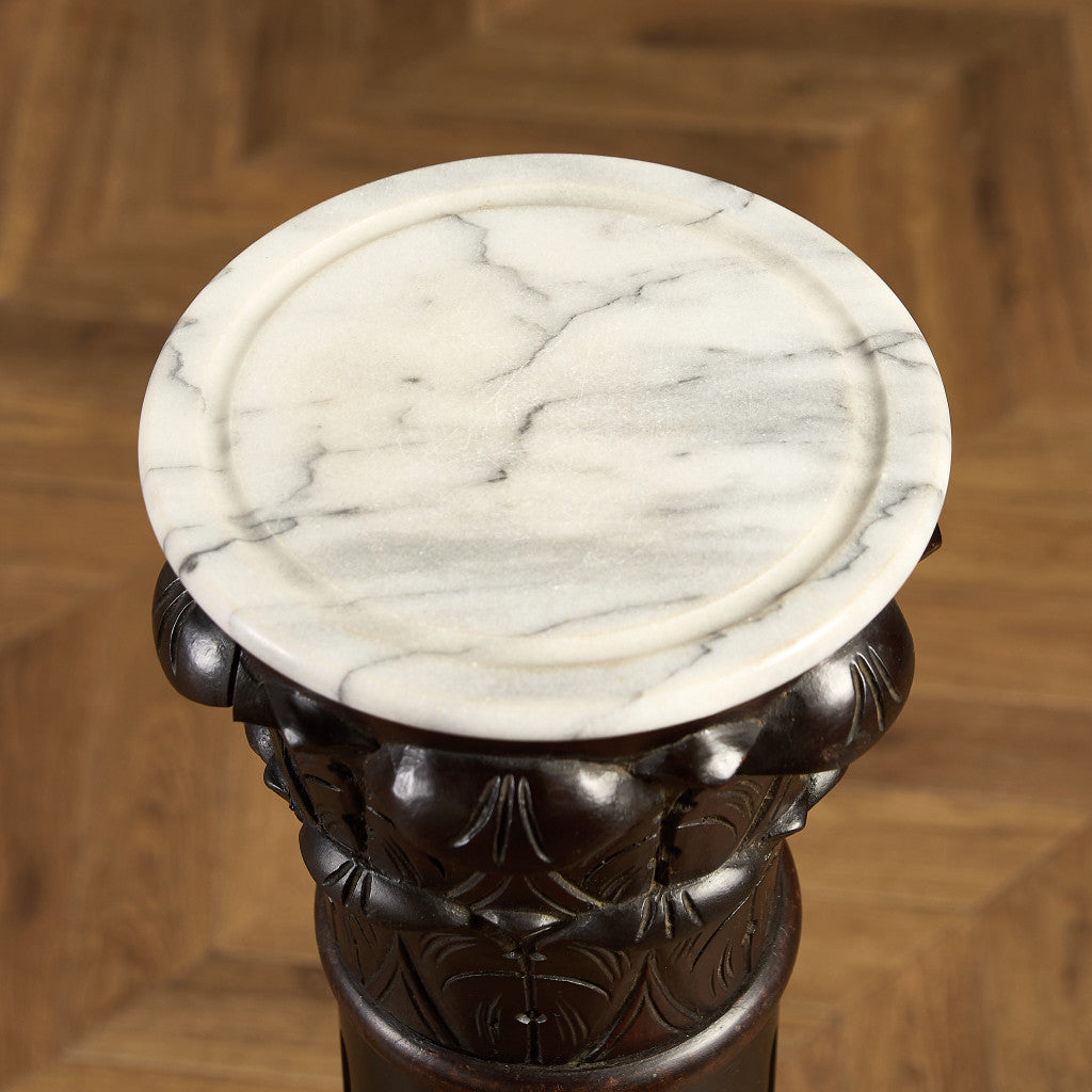 英国 クラシック 大理石 プランタースタンド #96826