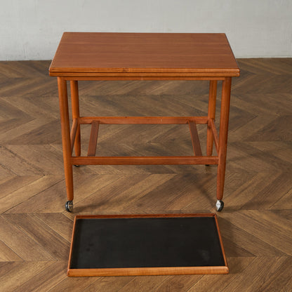 英国 ヴィンテージ ターンリーフ ティートロリー