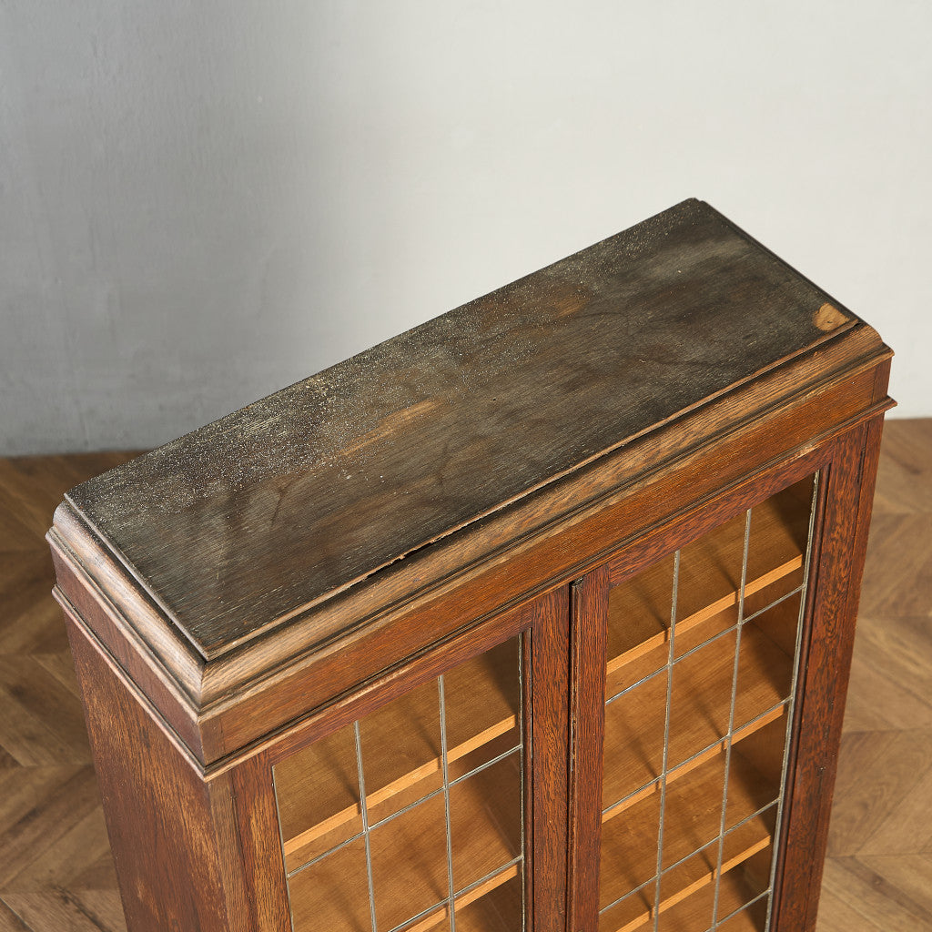 英国 クラシック ブックケース 食器棚