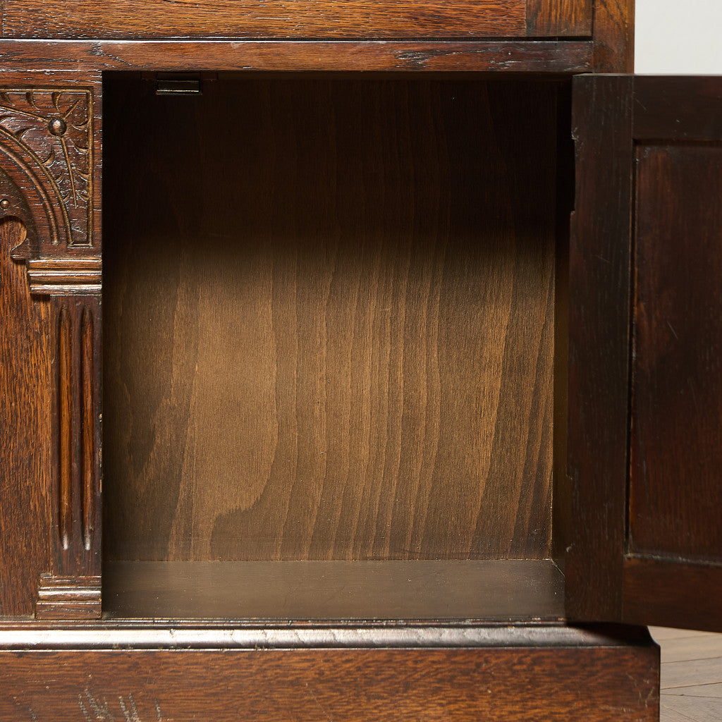 英国 クラシック オーク材 ブックケース