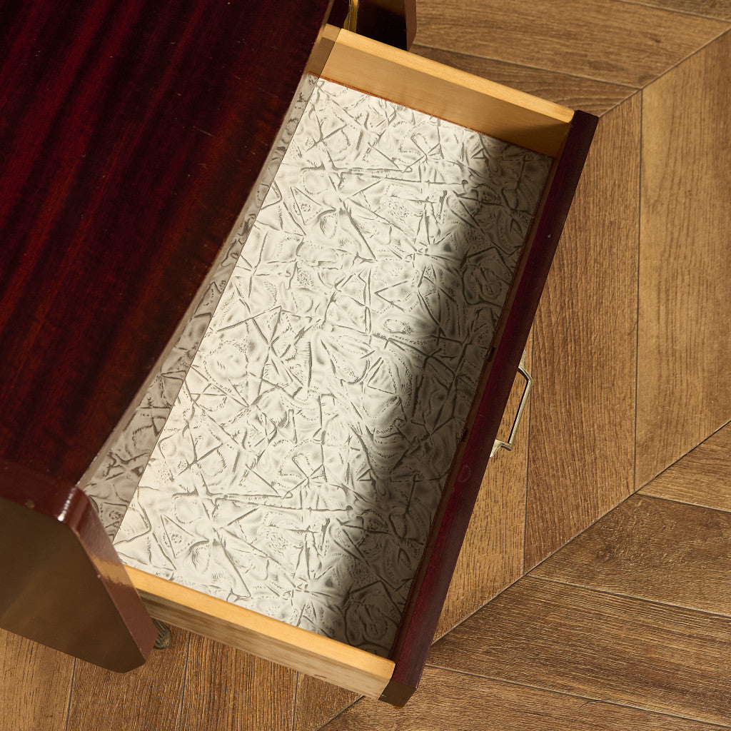 英国 ヴィンテージ ベッドサイド キャビネット