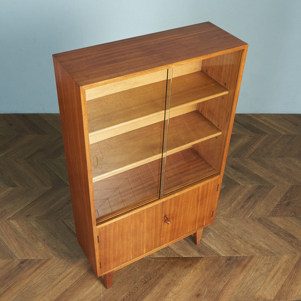 英国ヴィンテージ ガラスキャビネット #81720 – camori ヴィンテージ