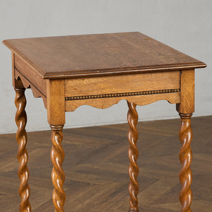 英国 クラシック バーリーシュガーツイスト サイドテーブル #97351