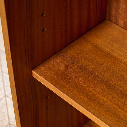 Cumbrae ヴィンテージ ナロー ガラス ブックケース 食器棚