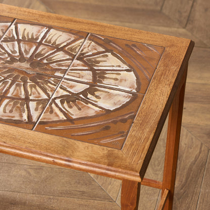 デンマーク TOFTEN タイルトップ ネストテーブル