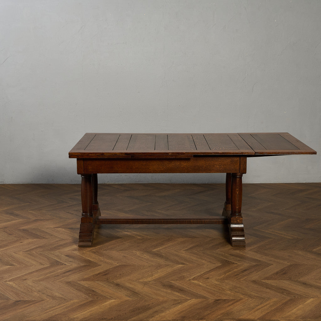 英国 クラシック ドローリーフ ロング ダイニングテーブル