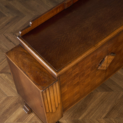 英国 クラシック アールデコ 様式 サイドボード