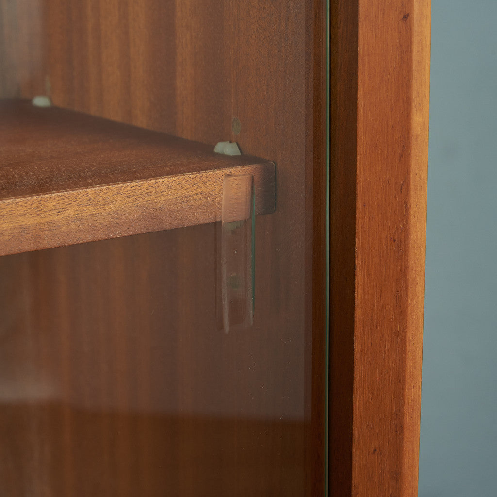 ヴィンテージ ガラスキャビネット