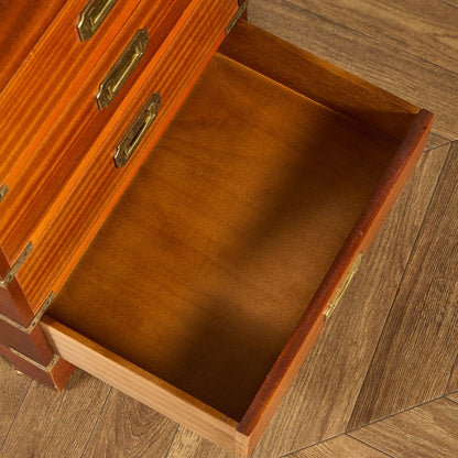 キャンペーンスタイル 4段チェスト