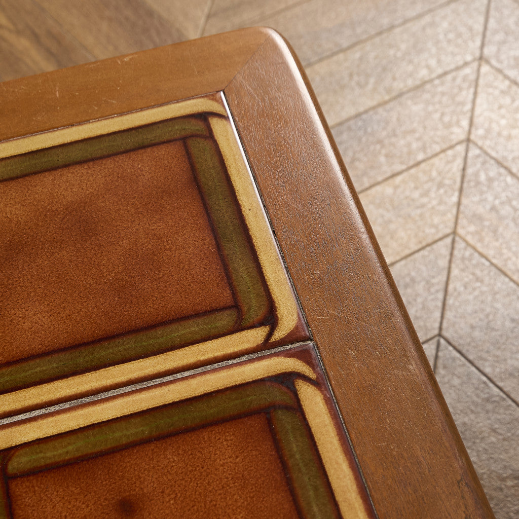 ヴィンテージ タイルトップ センターテーブル