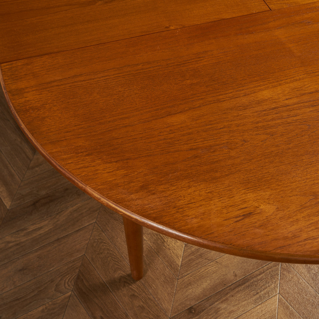 ヴィンテージ エクステンション ラウンドダイニングテーブル