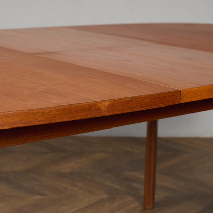 ヴィンテージ エクステンション オーバル ロング ダイニングテーブル