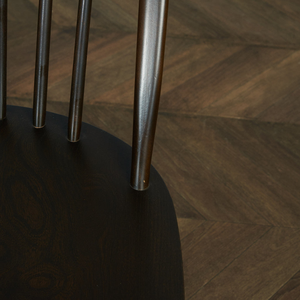 ERCOL Vintage Quaker Chair Large Size / Round Gold Label #66074