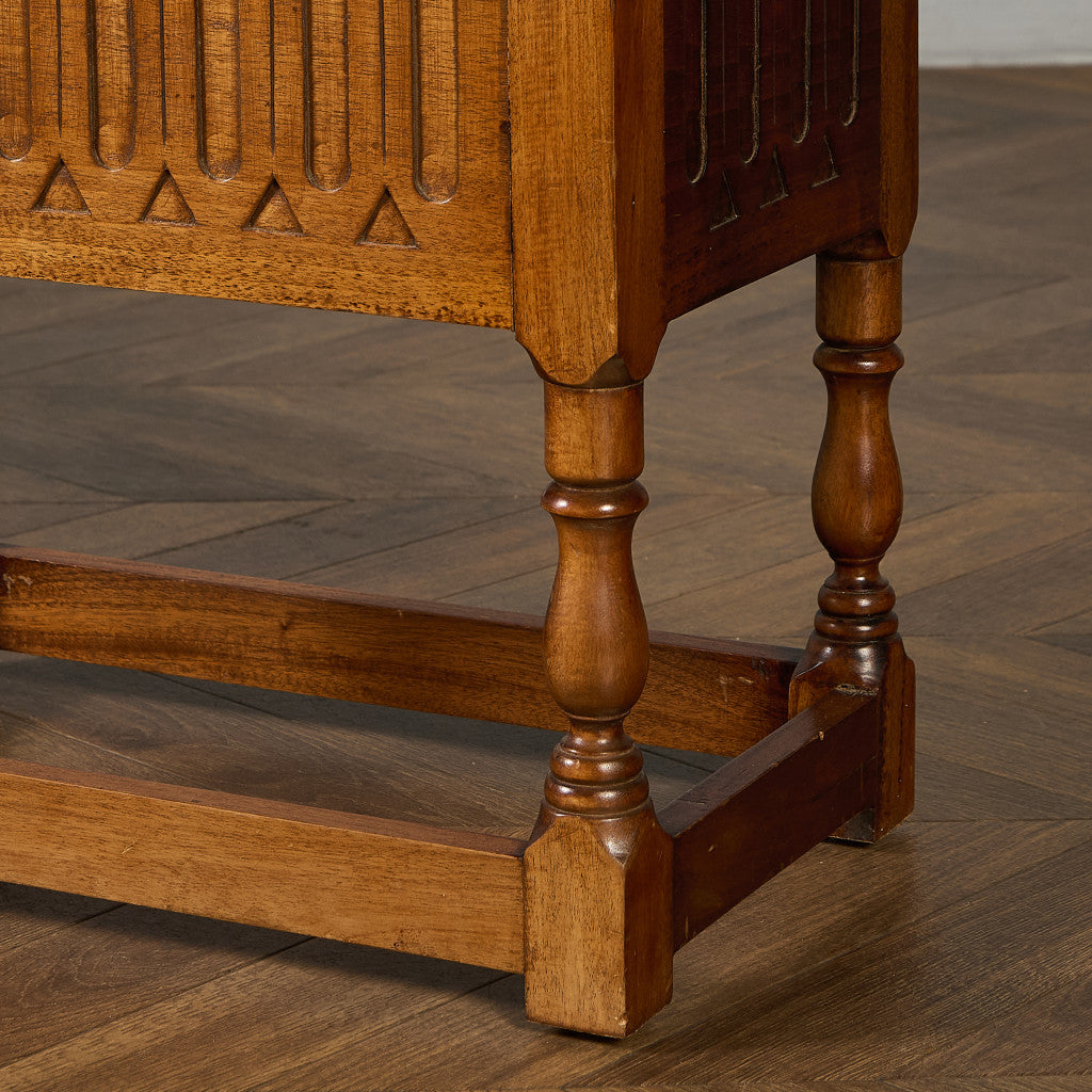 英国 クラシック オーク サイド キャビネット