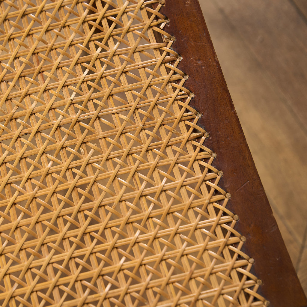 ヴィンテージ ラタン スツール