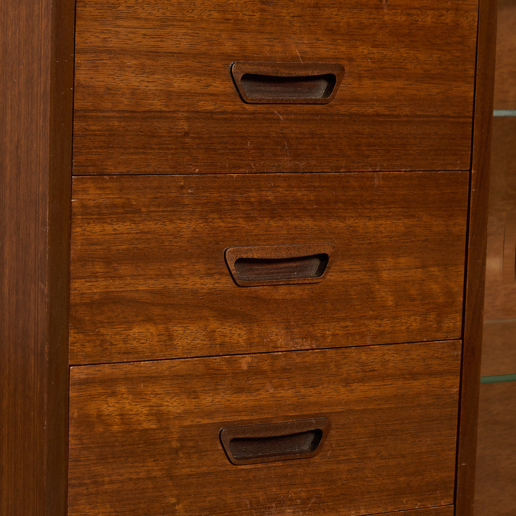 ヴィンテージ ガラスブックケース カスタム アイアン ヘアピンレッグ