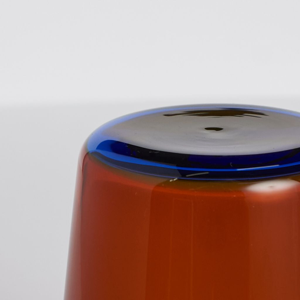 TWO TONE STACKING TUMBLER / Amber × Blue