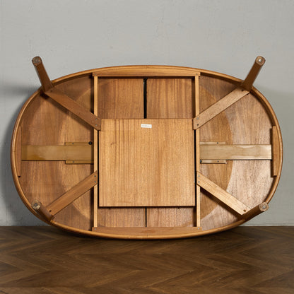 エクステンション オーバル ダイニングテーブル