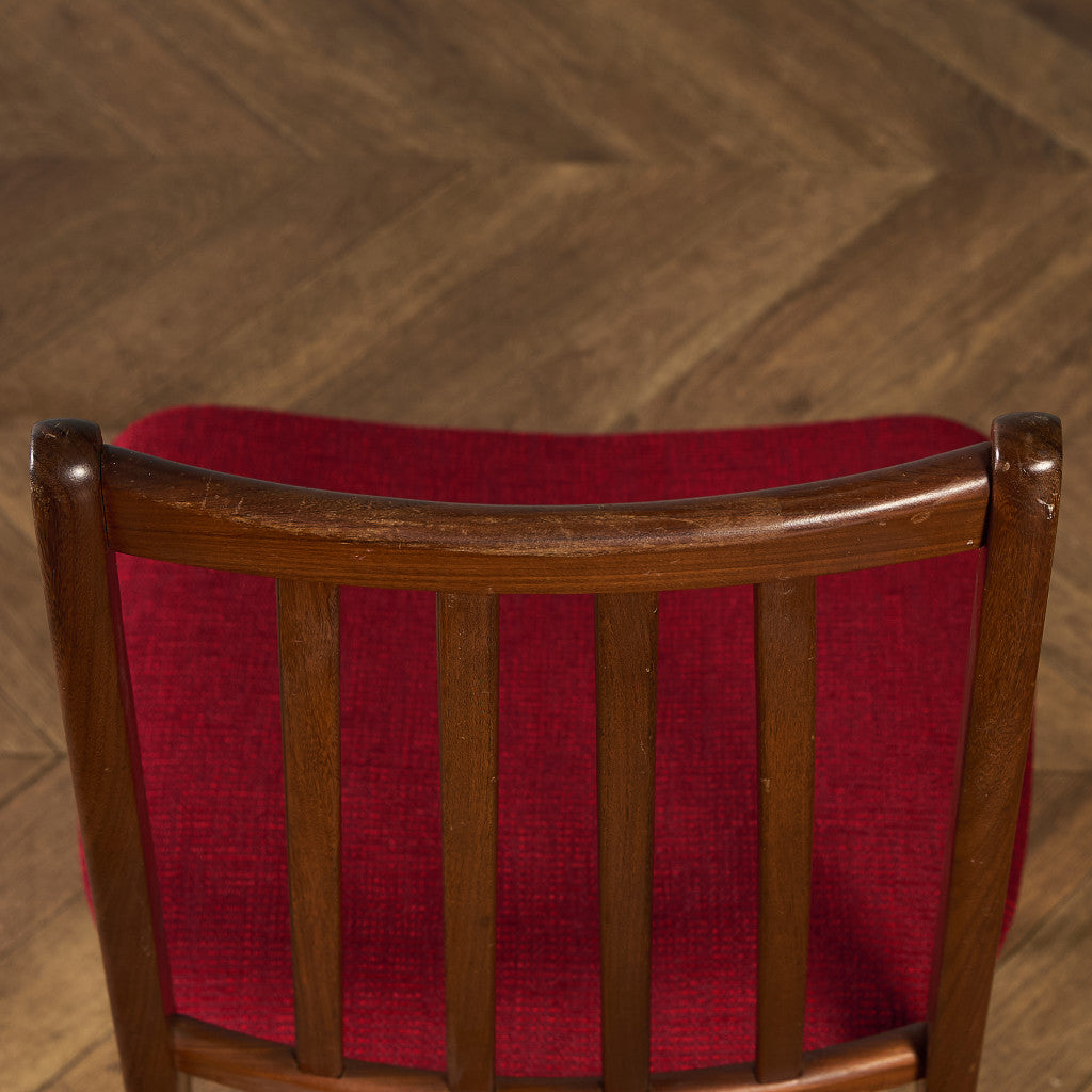 ヴィンテージ スラットバックチェア 座面張替え済み