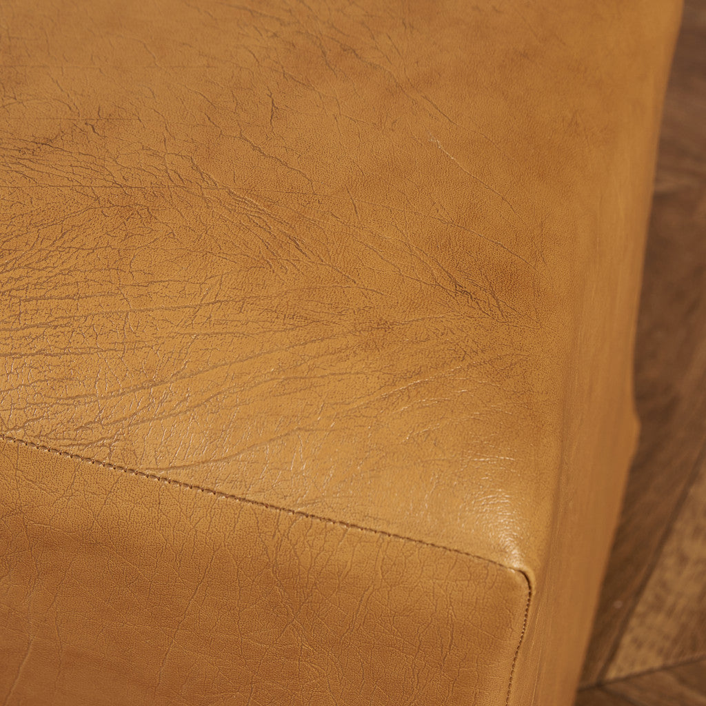 ヴィンテージ スツール付き ガラストップ センターテーブル