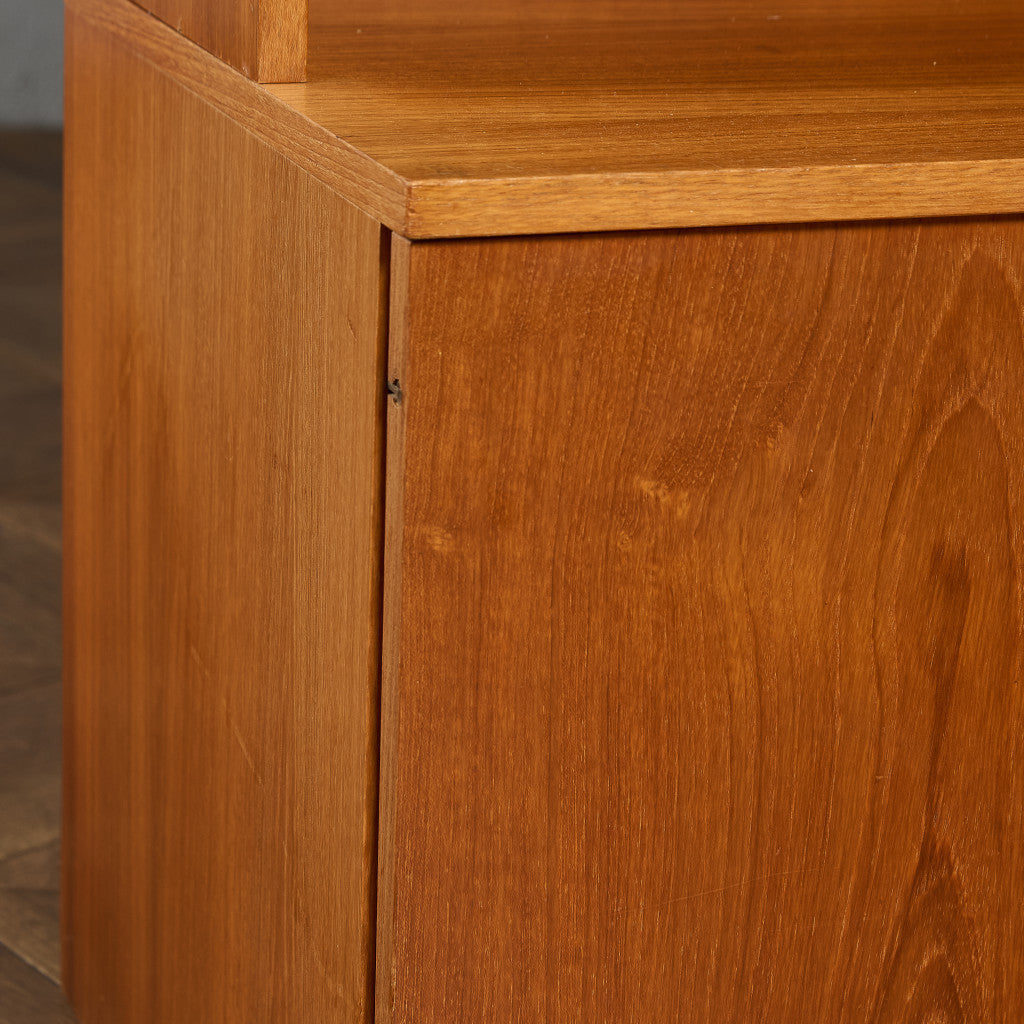 英国 ヴィンテージ ウォールユニット 本棚