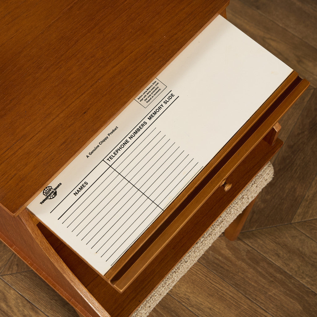 ヴィンテージ テレフォンベンチ サイドテーブル