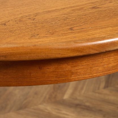 エクステンション ラウンド ダイニングテーブル