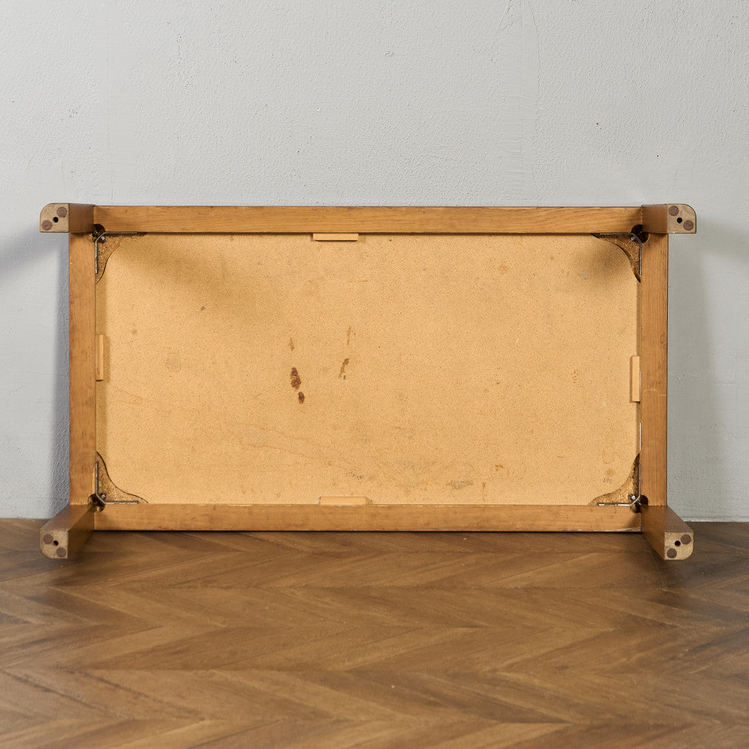 ベルギー ヴィンテージ タイルトップ コーヒーテーブル センターテーブル