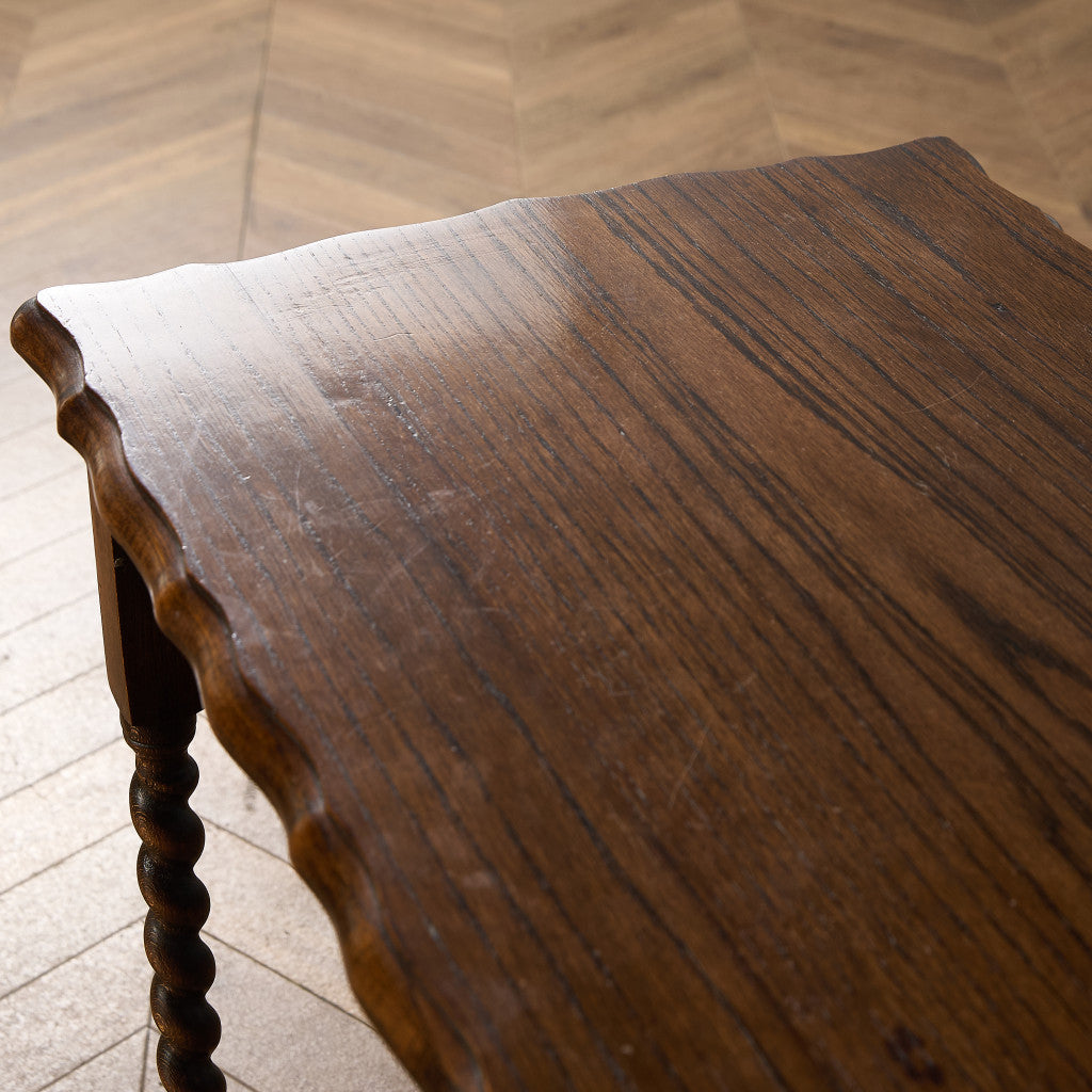 英国 クラシック バーリーシュガーツイスト サイドテーブル