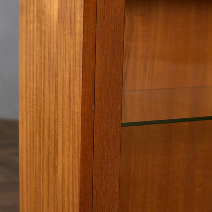 Fresco ガラス ブックケース カスタム アイアン ヘアピンレッグ