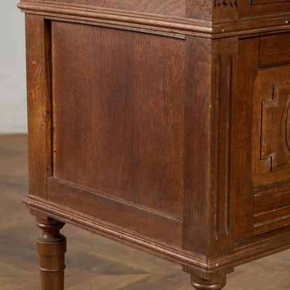 英国 クラシック 大理石 サイドキャビネット #96619