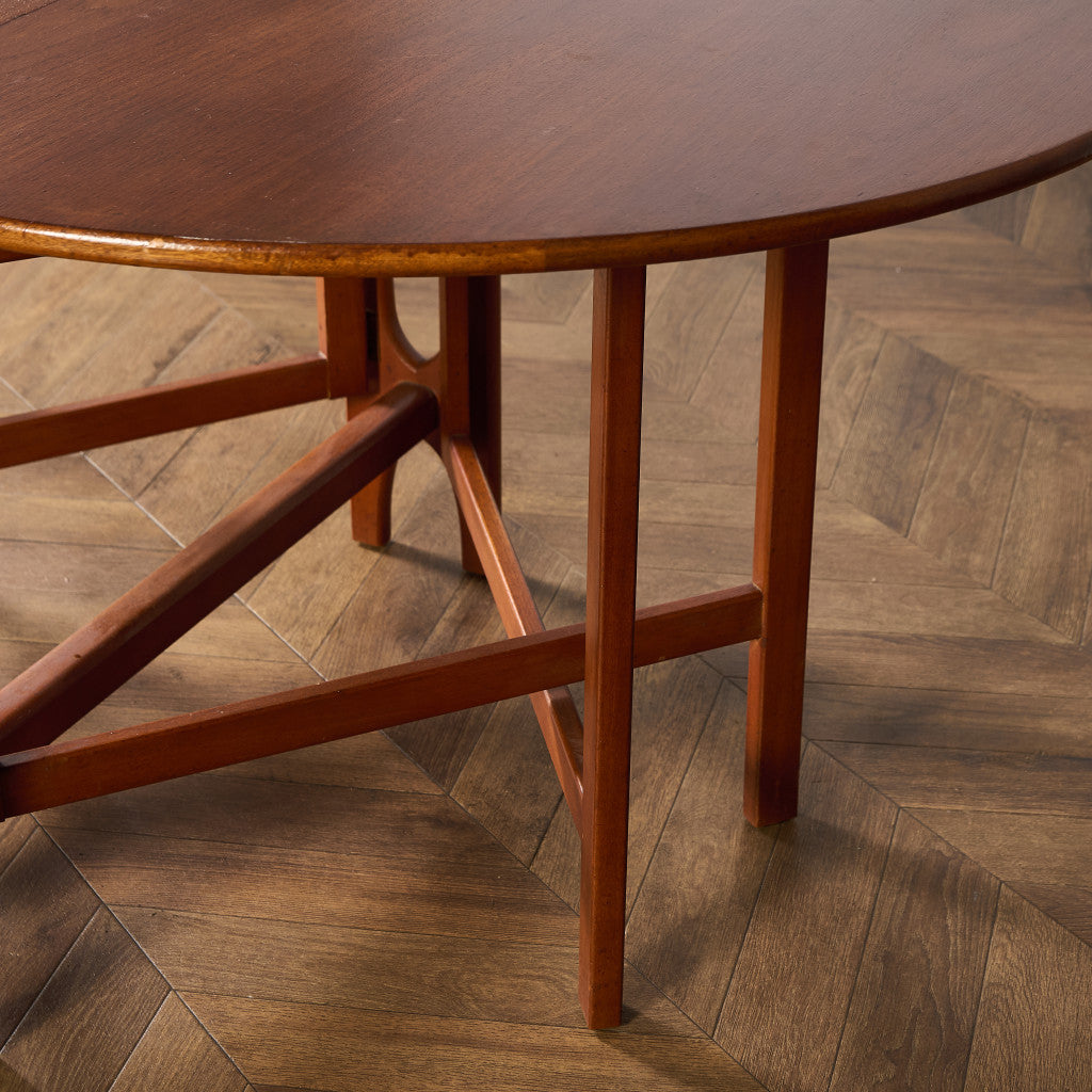 ドロップリーフゲートレッグテーブル