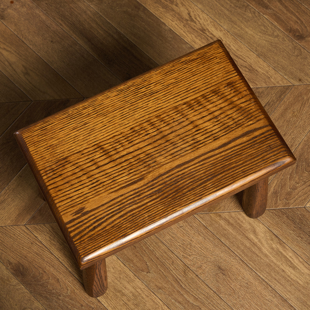 オランダ製 オーク無垢材 ネストテーブル