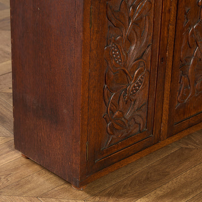 英国 アンティーク キャビネット