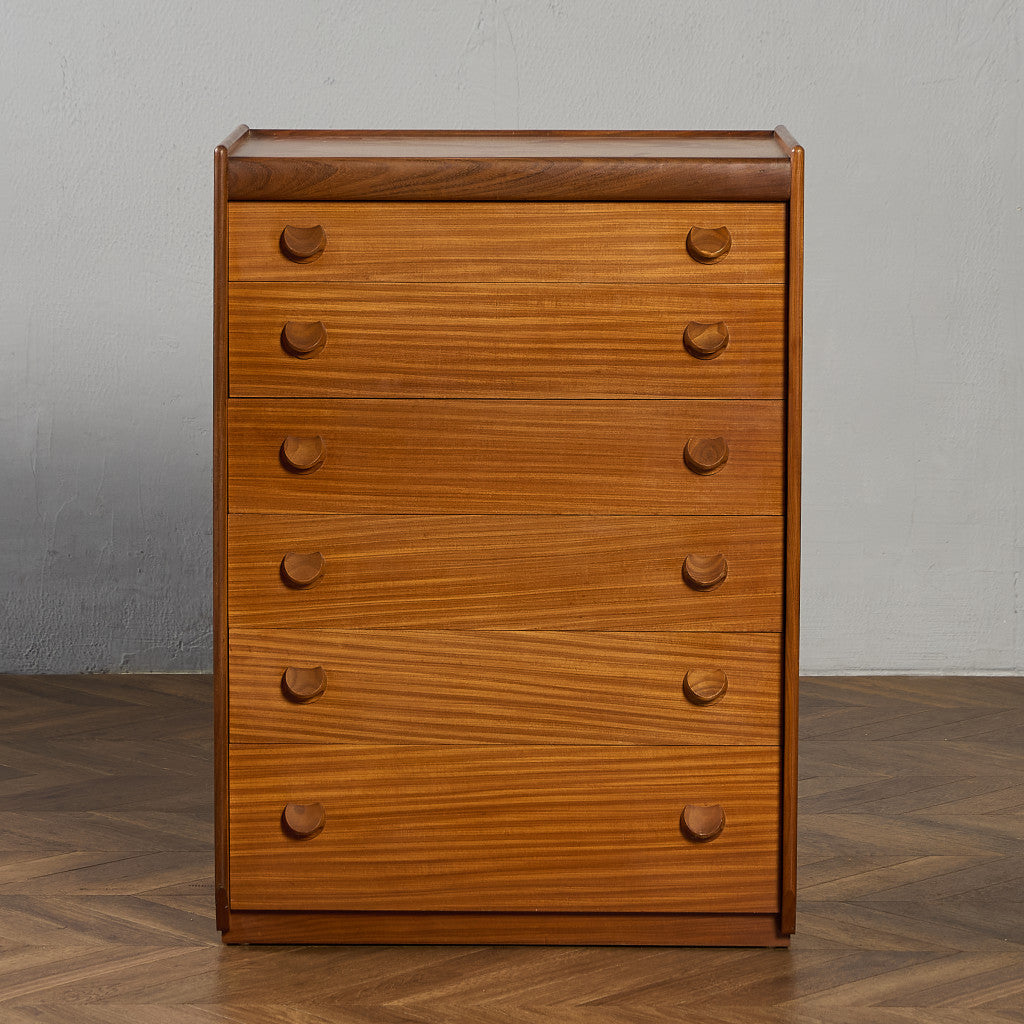 ヴィンテージ 6段チェスト