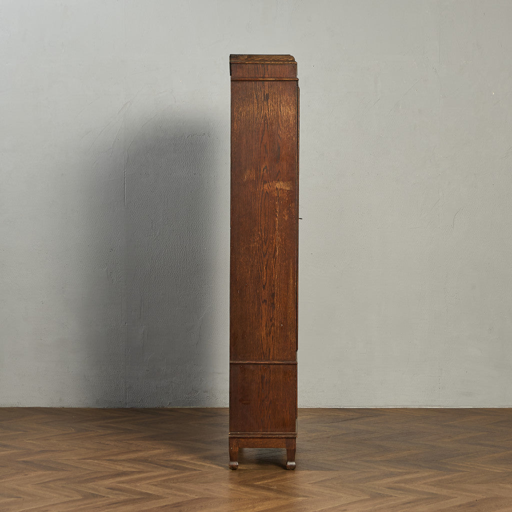 英国 クラシック ブックケース 食器棚