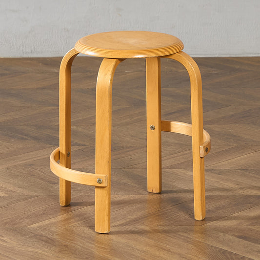 デンマーク LEIKA ヴィンテージ ベントウッド スツール