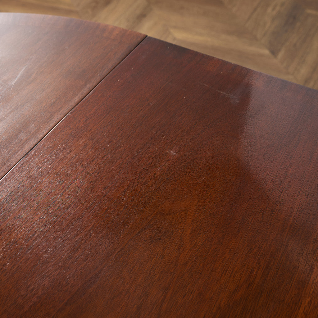 英国 クラシック エクステンション ラウンド ロング ダイニングテーブル